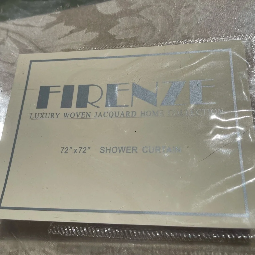 ❤️NEW LUXURY JACQUARD WOVEN SHOWER CURTAIN